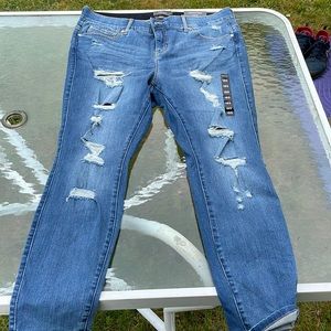 Torrid bombshell skinny jeans